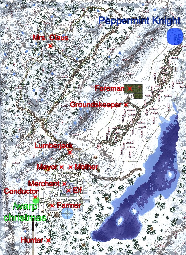Map of /warp Christmas