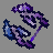 Violet whisper bow